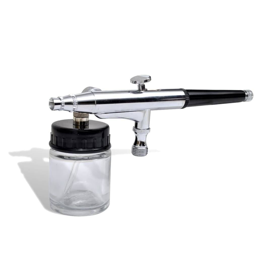 vidaXL Airbrush-Set mit Glasbehälter 0,2 / 0,3 / 0,5 mm Düsen-5