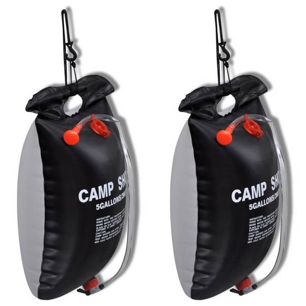 2er Campingdusche Gartendusche Solardusche Dusche