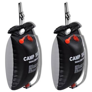 2er Campingdusche Gartendusche Solardusche Dusche