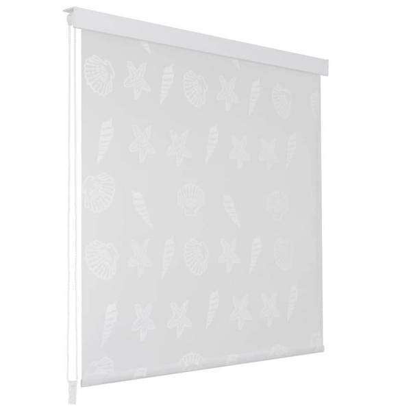 vidaXL Duschrollo 80x240 cm Seesternmuster