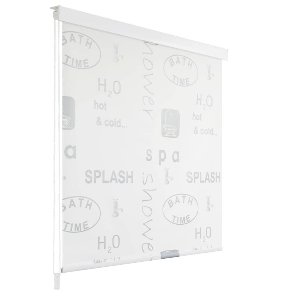 vidaXL Duschrollo 120x240 cm Splash-Design-0