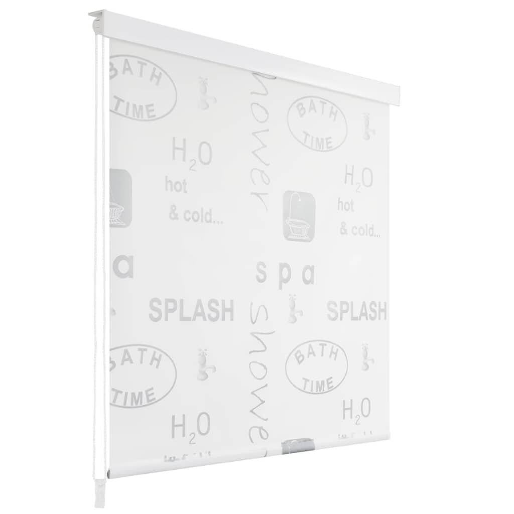 vidaXL Duschrollo 140x240 cm Splash-Design-0