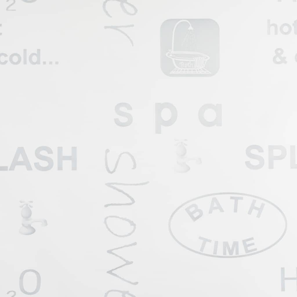 vidaXL Duschrollo 140x240 cm Splash-Design-1