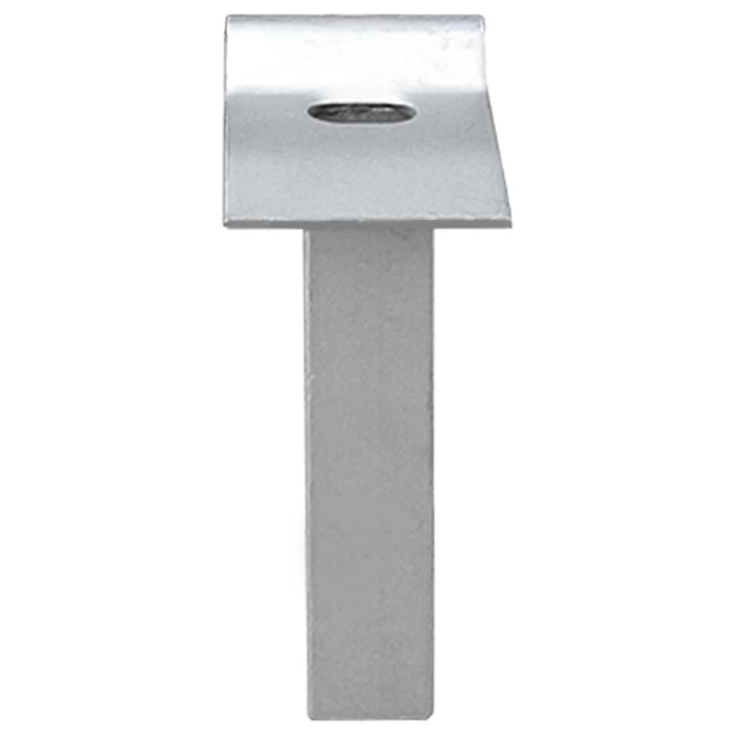 vidaXL Maschen-Gartentor verzinkter Stahl 300 x 200 cm Grau-6