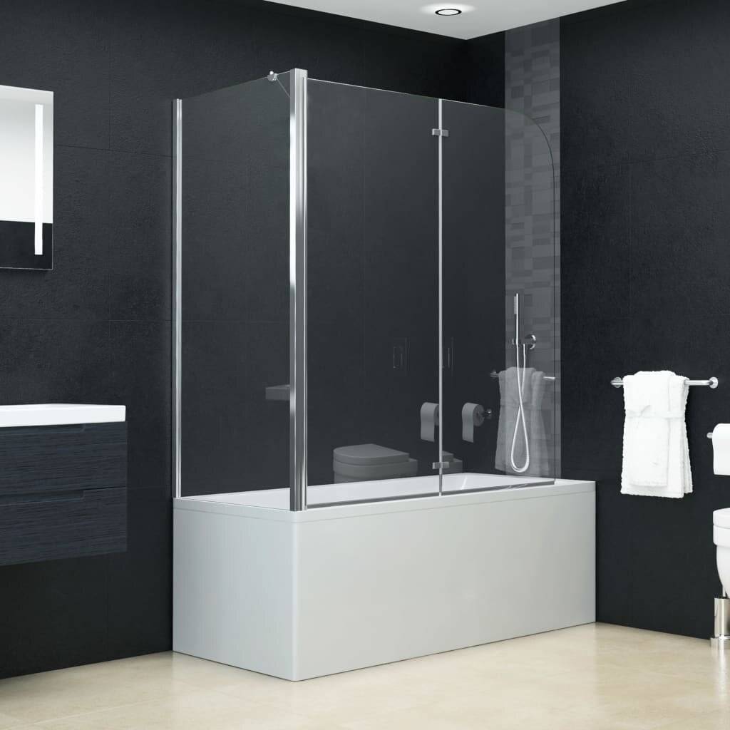 Doppelte Faltbare Duschkabine ESG 120 x 68 x 140 cm-0