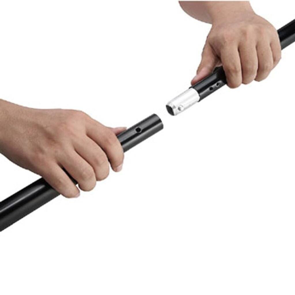 Fotohintergrund-System 600 x 300 cm Schwarz-6