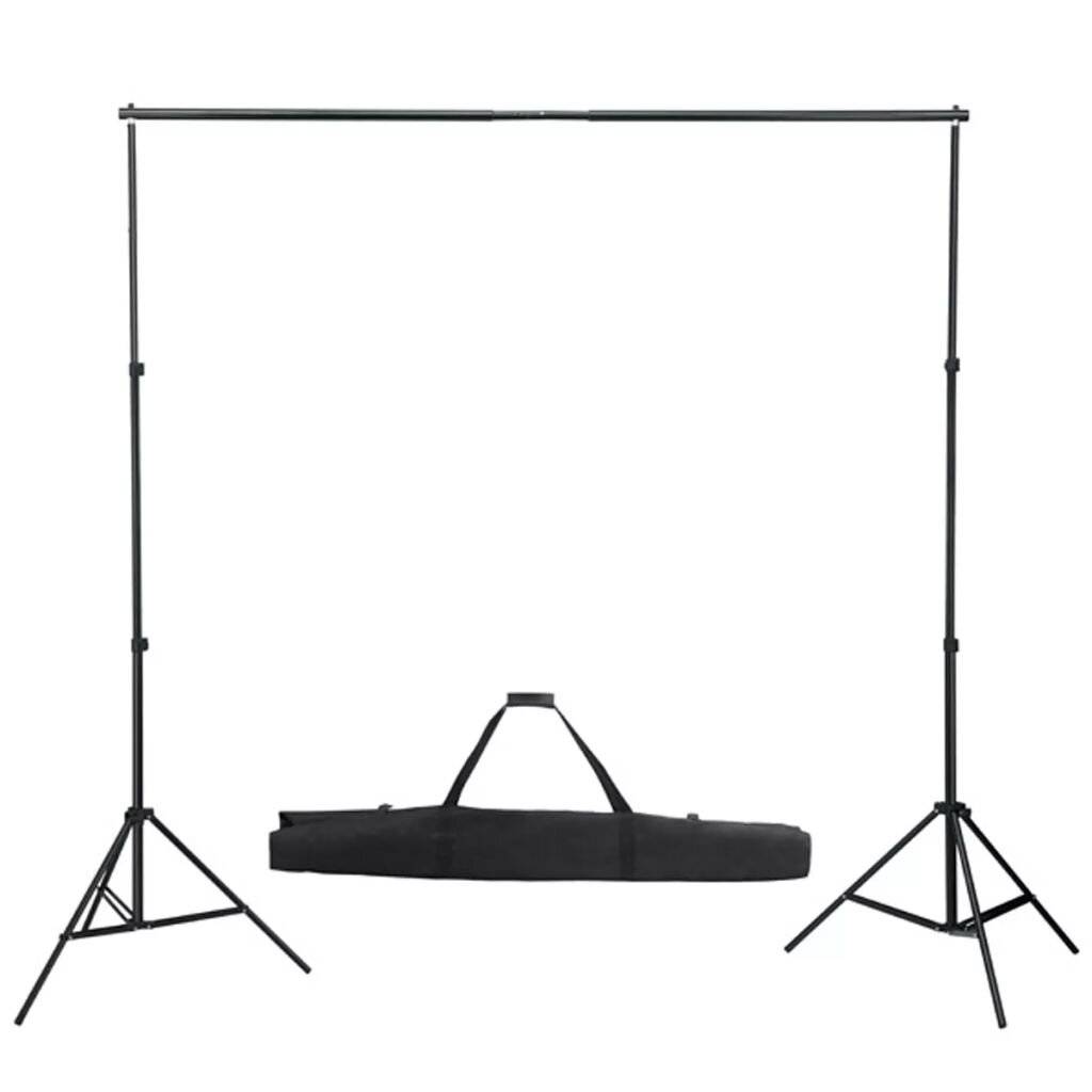 Fotohintergrund-System 600 x 300 cm Schwarz-3
