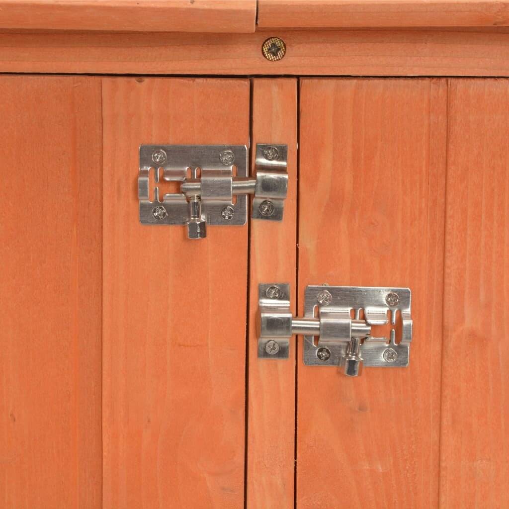 Garten-Lagerschuppen 120 x 50 x 91 cm Holz-3