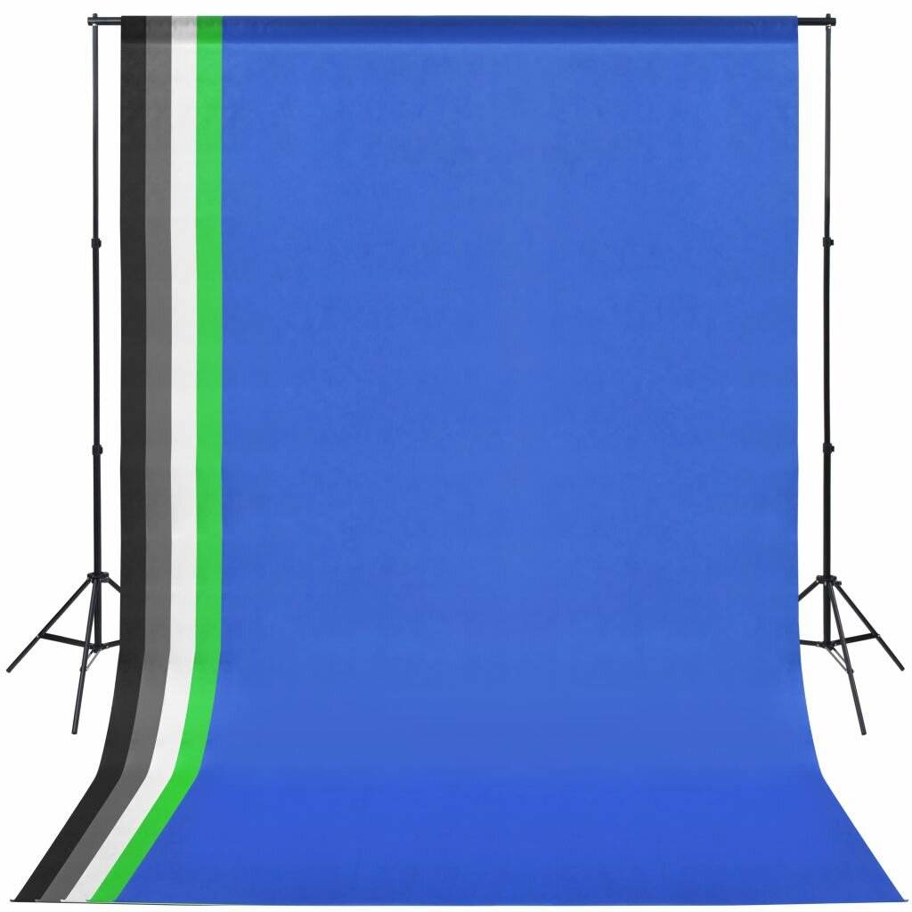 Fotostudio-Set mit 5 farbigen Hintergründen und einstellbarer Aufhängung-0