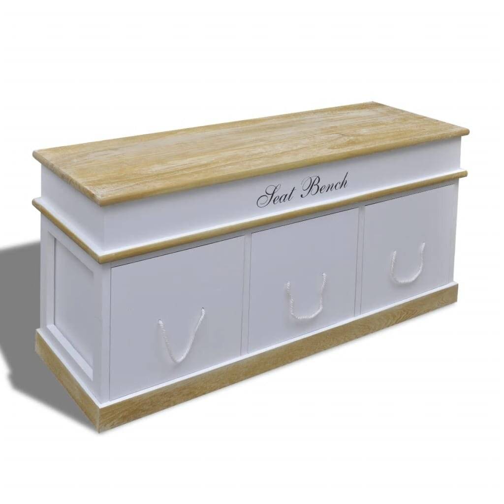 Truhe Schuhtruhe Schuhschrank Bank Sitzbank Speicherbank-0
