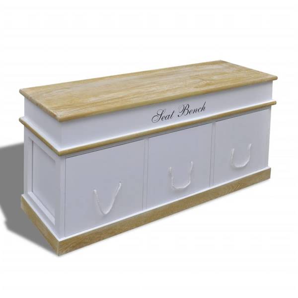 Truhe Schuhtruhe Schuhschrank Bank Sitzbank Speicherbank