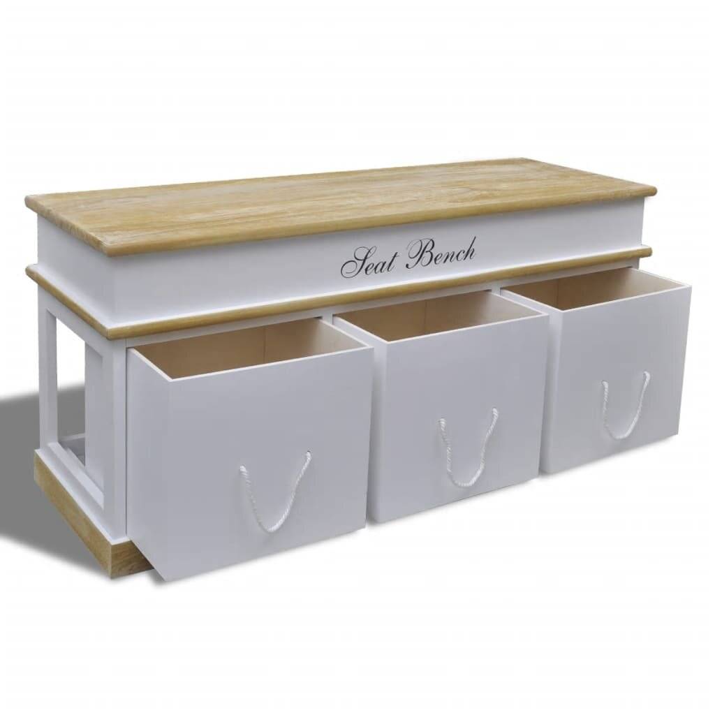 Truhe Schuhtruhe Schuhschrank Bank Sitzbank Speicherbank-4