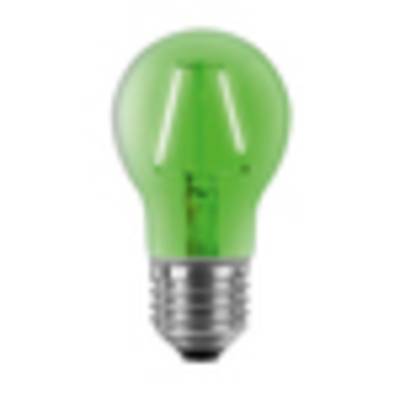 SEGULA LED Glühlampe klar grün   E27 2W