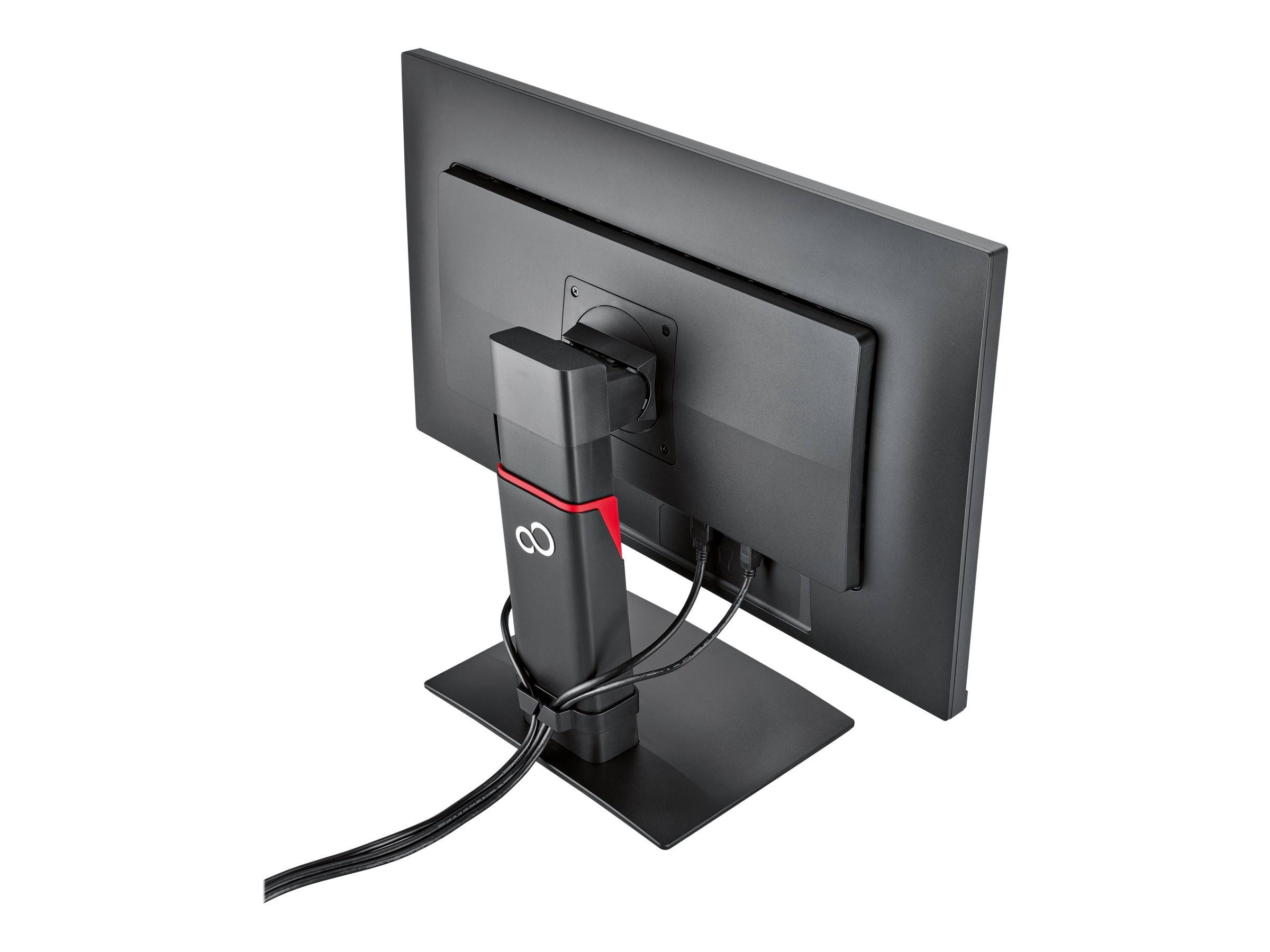 FUJITSU DISPLAY P27-8 TS UHD 68,5cm 27Zoll black 3840x2160 1xDP 1xHDMI 1000:1 350cd/m2 5ms Pivot-4