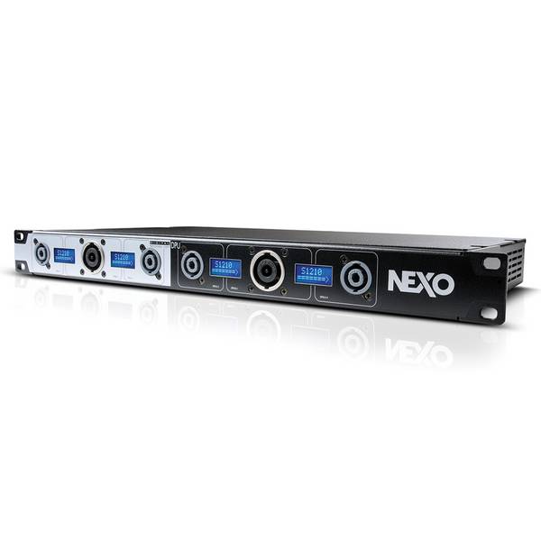 NEXO DPU - Audioausgang Patcheinheit für NXAMP & NXAMPMK2 Leistungs-TD-Controller (1HE Rackgerät) - in schwarz/silber