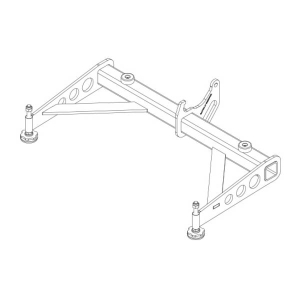 NEXO VNT-GSTKM10L - Lange Stackingerweiterung für GEO M1012 + GEO M1025 + MSUB15 (zur Verwendung mit VNT-BUMPM10)