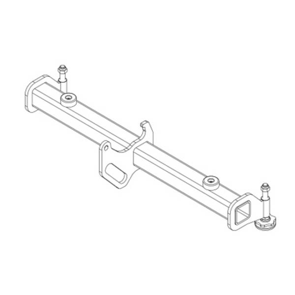 NEXO VNT-GSTKM10S - Kurze Stackingerweiterung für GEO M1012 + GEO M1025 + MSUB15 (zur Verwendung mit VNT-BUMPM10)