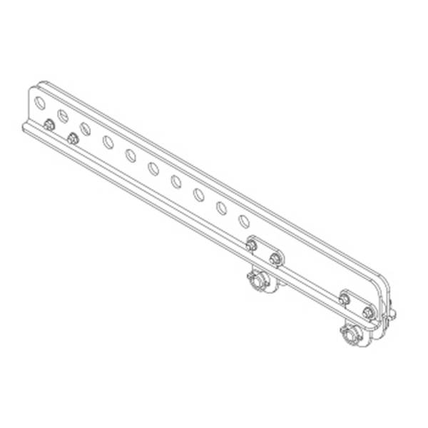NEXO GMT-EXBARM10L - Erweiterungsriegel für GMT-LBUMPM10 Bumper (1 oder 2 Riggingpunkte)