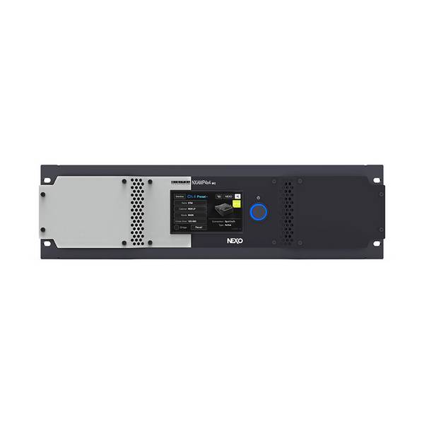 NEXO NXAMP4X4MK2 - Digitaler 4-Kanal-Leistungs-TD-Controller (4x 4.500 Watt | 3HE Rackgerät) - in schwarz/silber