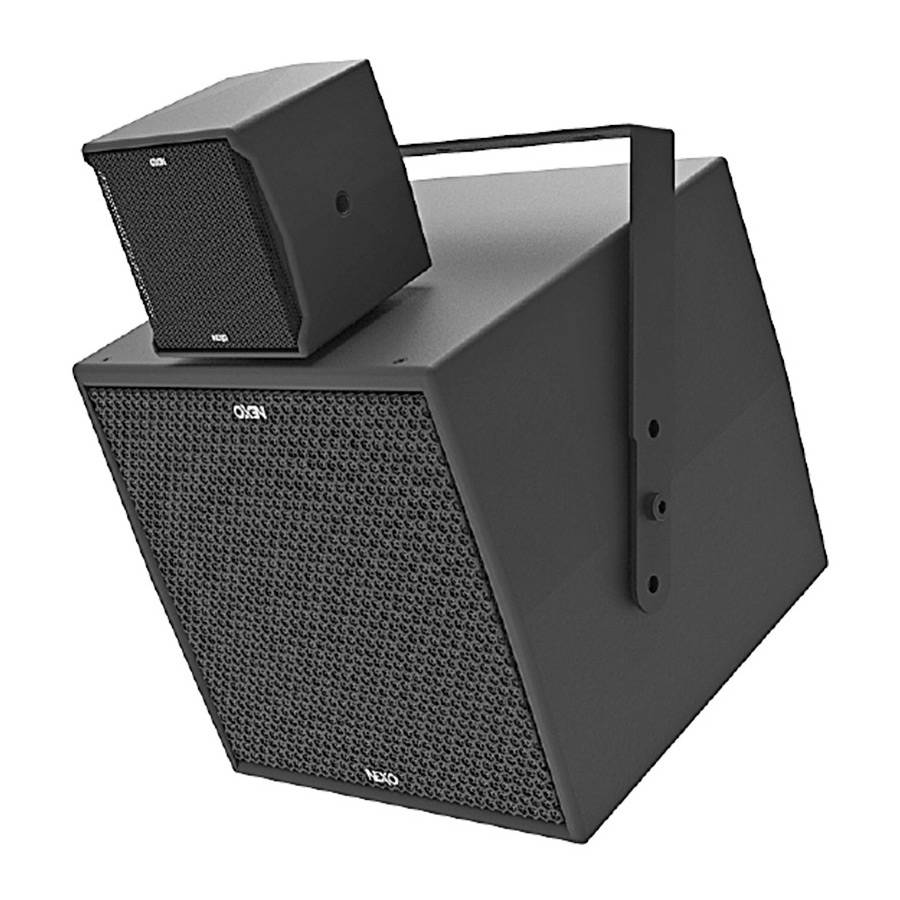 NEXO ID S108 - Hochleistungs-Subwoofer für ID14 Touring Version Lautsprechersystem - in schwarz-1
