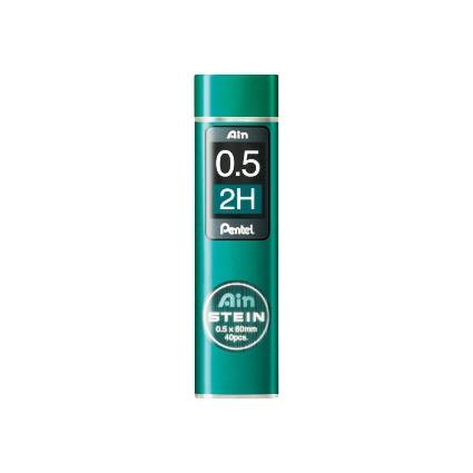 Pentel Druckbleistift-Feinmine AIN STEIN C275, Härtegrad: 2H-0