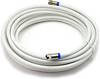 Satix SKK00500 Sat Koaxialkabel Modemkabel mit 2x F-Stecker 5 m 3-fach geschirmt 120 dB