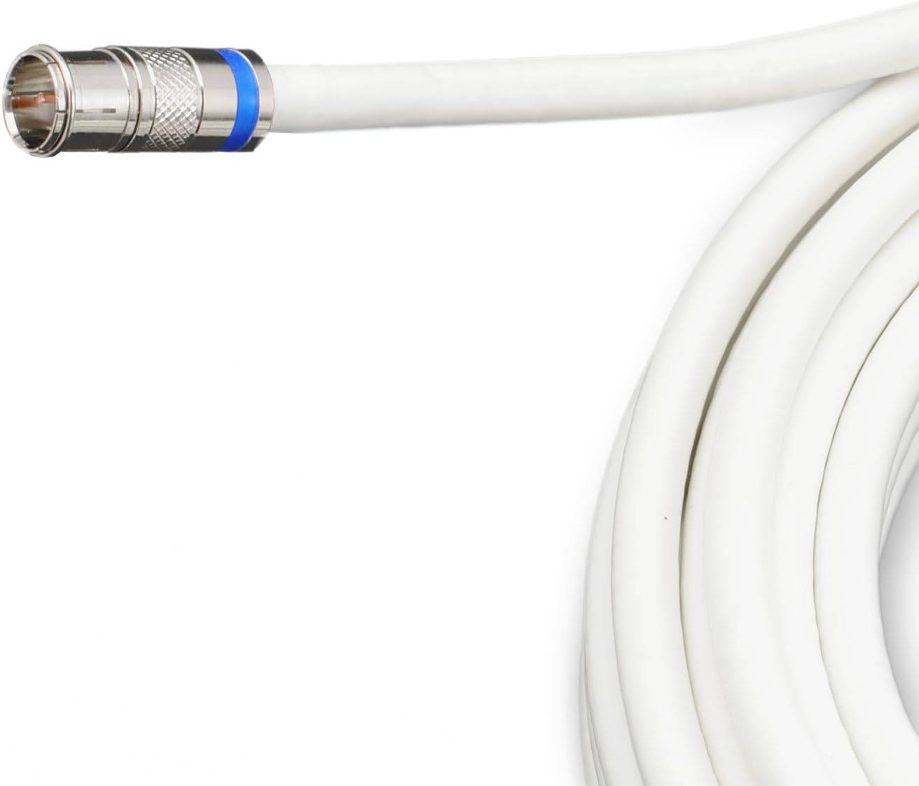 Satix SKK02002 Sat Koaxialkabel mit 2x F-Schnell-Stecker 20 m 3-fach geschirmt 120 dB-2