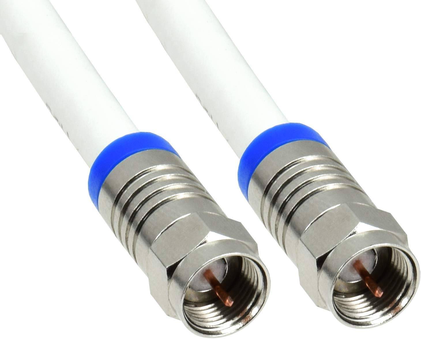 Satix SKK01000 Sat Koaxialkabel Modemkabel mit 2x F-Stecker 10 m 3-fach geschirmt 120 dB-4