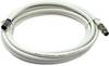 Satix SKK00503 Koaxialkabel F-Schnell-Stecker Koaxstecker F/IEC-Kabel 5 m 120 dB