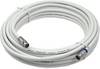 Satix SKK01003 Koaxialkabel F-Schnell-Stecker Koaxstecker F/IEC-Kabel 10 m 120 dB