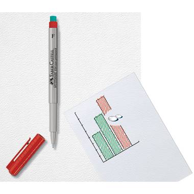 Faber-Castell CD/DVD-Marker MULTIMARK 152421 non-perm. 0,4mm rt-3