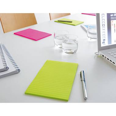 Post-it Haftnotiz Super Sticky Notes 5845SSEU liniert 2 St./Pack.-2