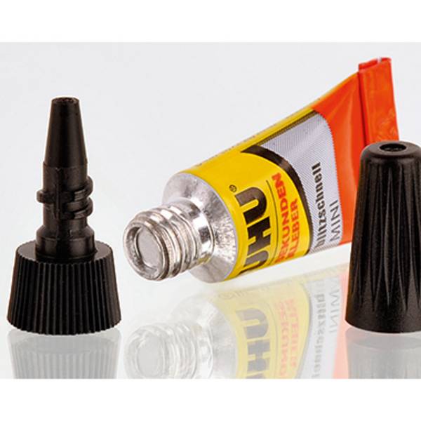 UHU Sekundenkleber blitzschnell MINIS gel 45370 1g 3 St./Pack.