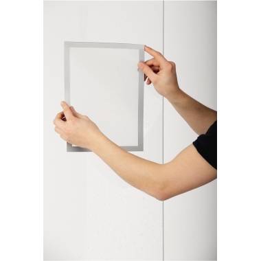 DURABLE Rahmen DURAFRAME SUN 484123 DIN A4 silber 2 St./Pack.-2