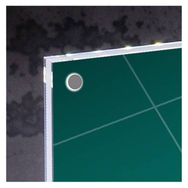 Sigel LED-Tischaufsteller luminous TA423 A6 4xAA 1,5V glasklar/sw-3
