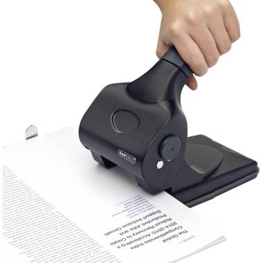 Locher ALU-65 65Blatt Anschlagschiene schwarz-4
