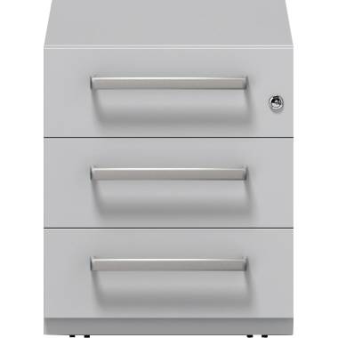 Bisley Rollcontainer Note NWH59M7SSS645 3Auszüge lichtgrau-2
