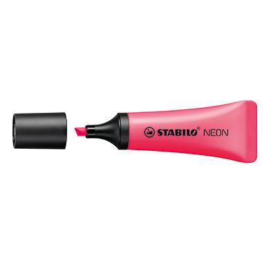 STABILO NEON - Textmarker - fluoreszierend rosa-4