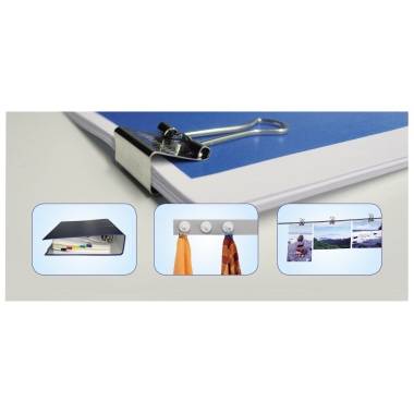 MAUL Foldbackklemmer mauly 2141690 16mm Weite 5mm sw 12 St./Pack.-3