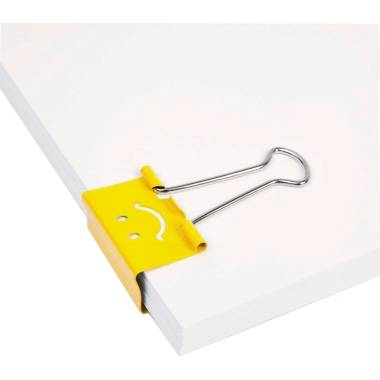 RAPESCO FoldbackkLammer Emoji RP1351 19mm gelb-3