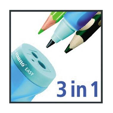 STABILO Dosenpitzer EASYsharpener 4501/2 Linkshänder blau-3