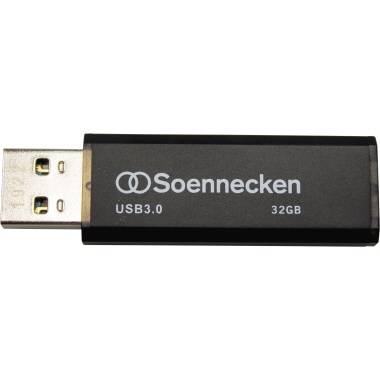 Soennecken USB-Stick 71618 3.0 32GB schwarz/silber - Artikel: 183289084-2