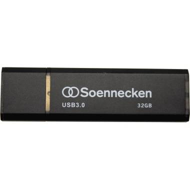 Soennecken USB-Stick 71618 3.0 32GB schwarz/silber - Artikel: 183289084-3