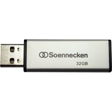 USB-Stick 2.0 32GB schwarz/silber-0