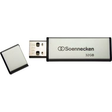 USB-Stick 2.0 32GB schwarz/silber-2