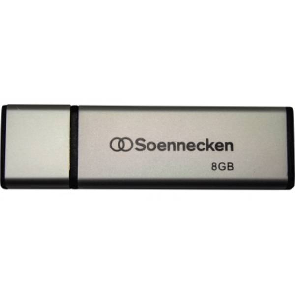 USB-Stick 2.0 8GB schwarz/silber