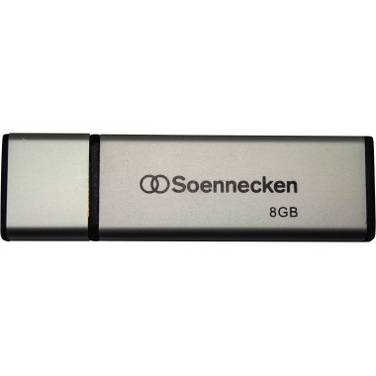 USB-Stick 2.0 8GB schwarz/silber