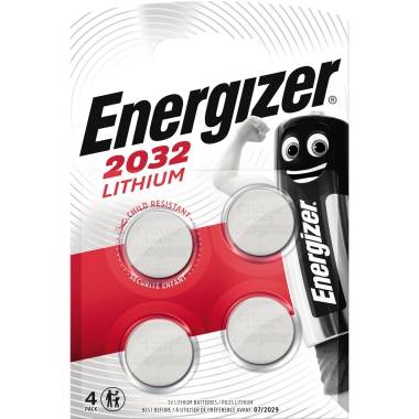 Energizer Lithium CR Zelle 2032 4 St./Pack.-1