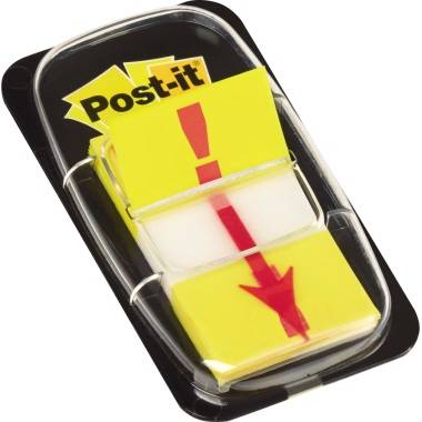 Post-it Haftmarker Index Symbol Ausrufezeichen, gelb (18010074)-2