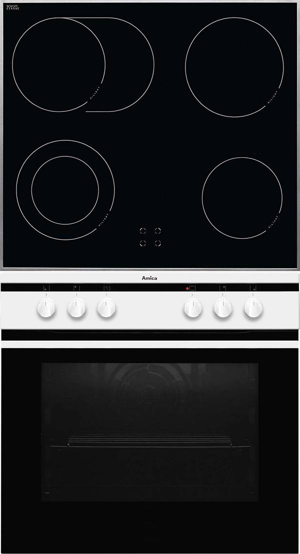 Amica EB-Herdset ScandiumDesign EHC 12714 W ws